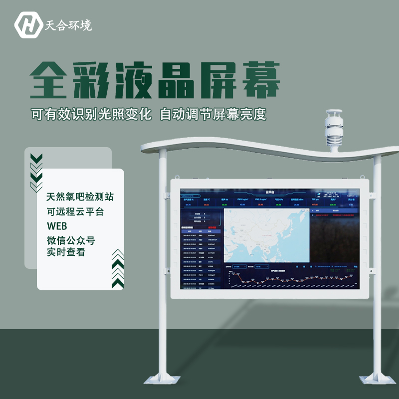 “空氣維生素”還可改善兒童智力？全彩屏負(fù)氧離子檢測站產(chǎn)品介紹~